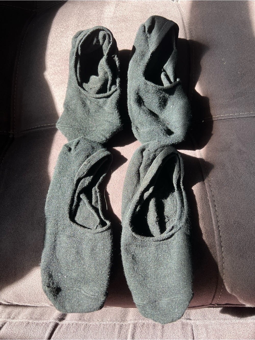 No-Show WoMen's Socks - Black (4 Pack)
